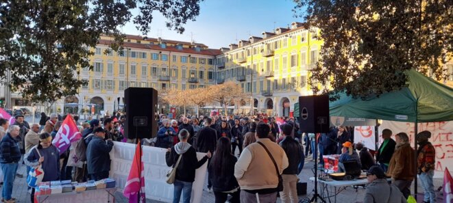 Vœux 2025 de la France Insoumise à Nice