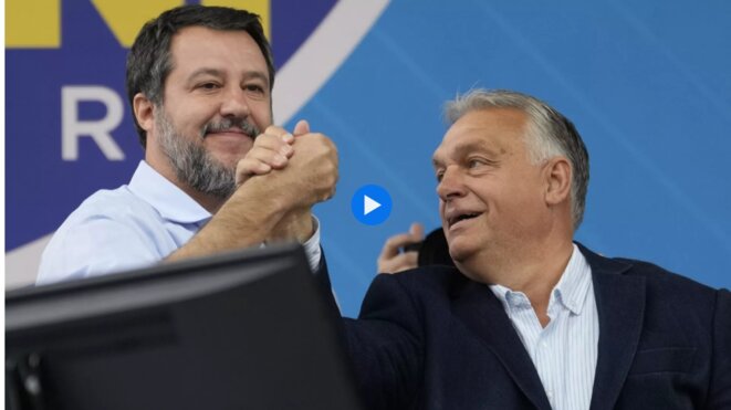 Les dirigeants d’extrême droite qualifient Salvini de p – sous enquête  L