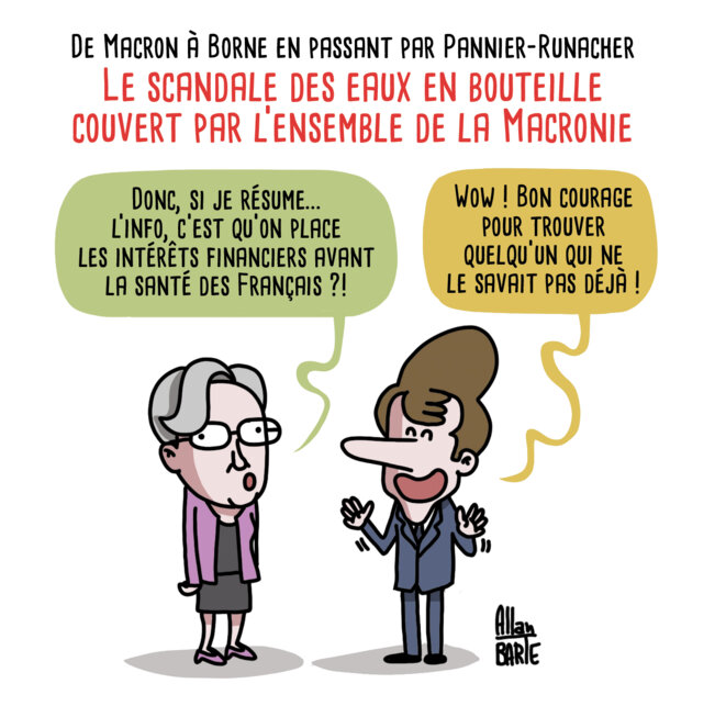 Scandale des eaux en bouteille