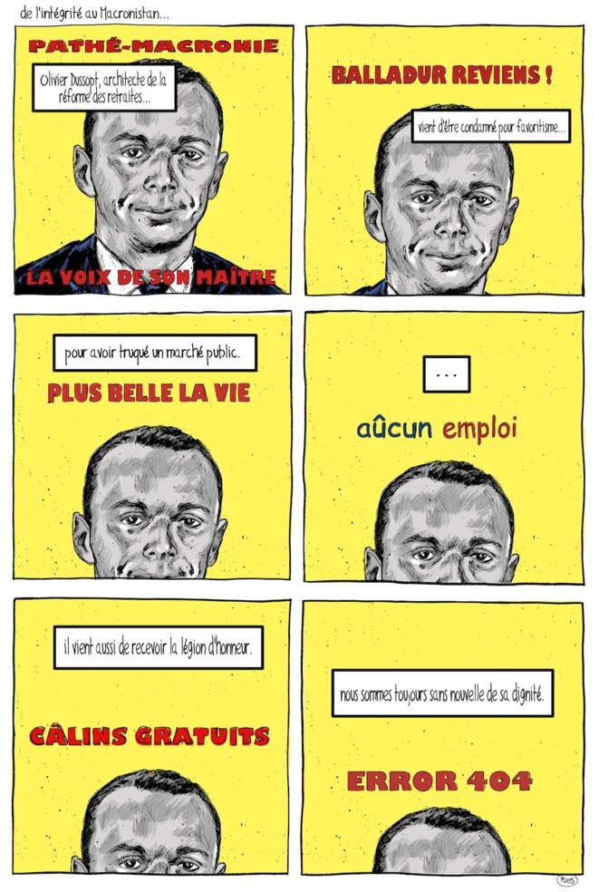 De l'intégrité au Macronistan...