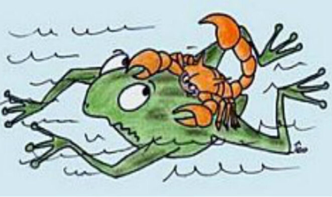 Déficit : la fable de la grenouille et du scorpion