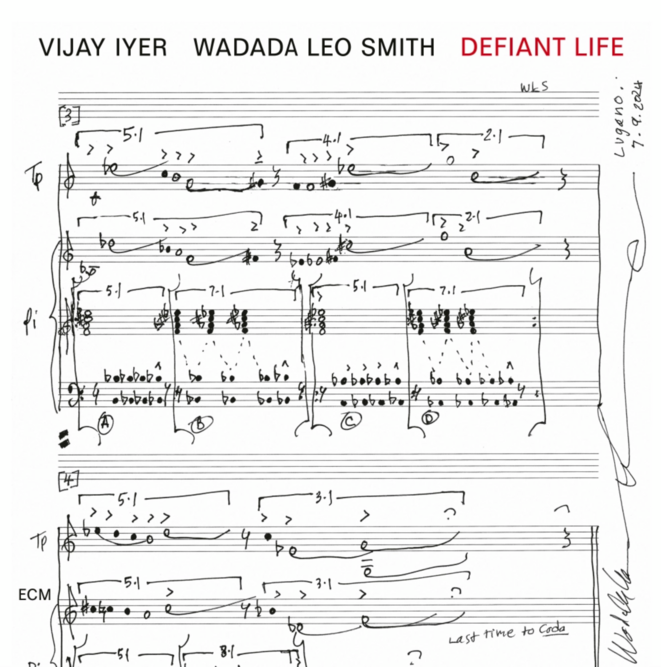 Defiant Life de Vijay Iyer et Wadada Leo Smith