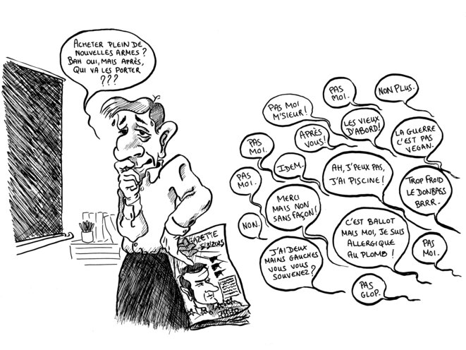 Aux armes citoyens. Ohé, où êtes-vous ?