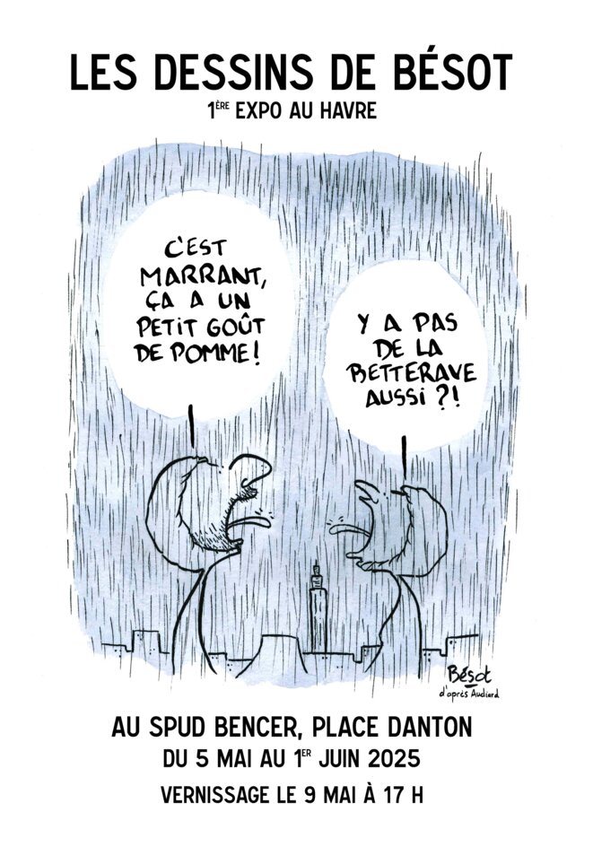 Ma première expo au Havre !