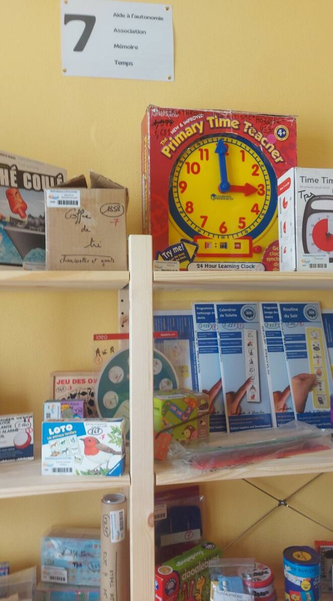 Lud'autisme : une matériathèque avec de nouveaux locaux (Landerneau - Finistère)