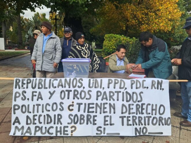 Etat du Chili / Mapuche questionnent "Commission pour la paix et la compréhension ».