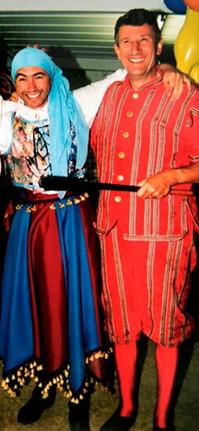 Zaza et Renato A L'Élysée