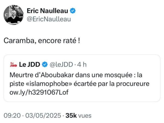 Une heure dans la vie d'un islamophobe
