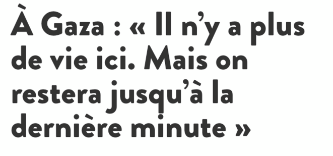 Palestine : pour un devoir de mémoire