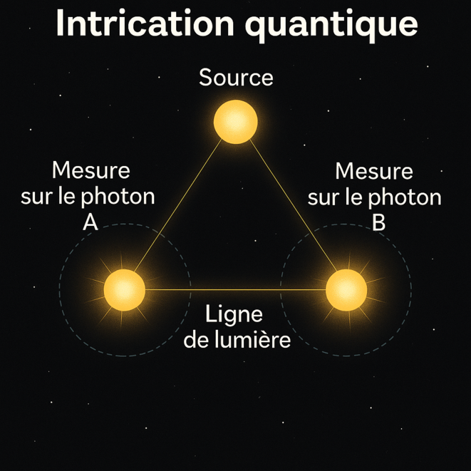 Lumière sur l’intrication : une lecture relativiste du lien quantique