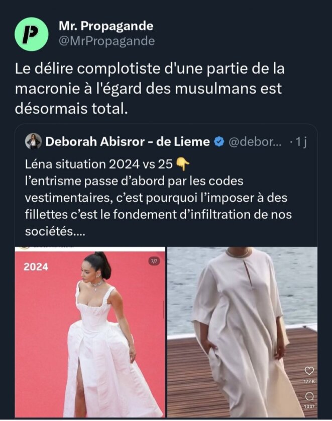 "Entrisme islamiste", "frères musulmans" : les théories complotistes de la Macronie.