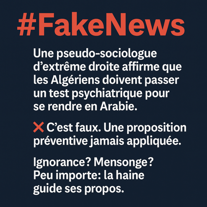 Sabrina Medja"beur"  Sociologue autoproclamée.