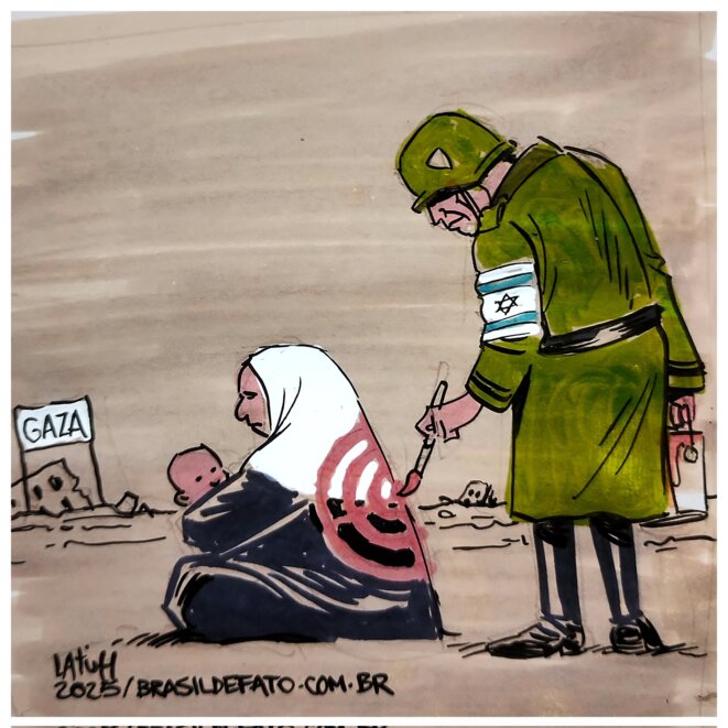 Latuff, dessinateur de presse brésilien