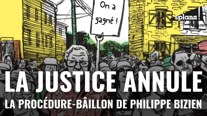 La justice annule la plainte déposée par Philippe Bizien contre « Splann ! »