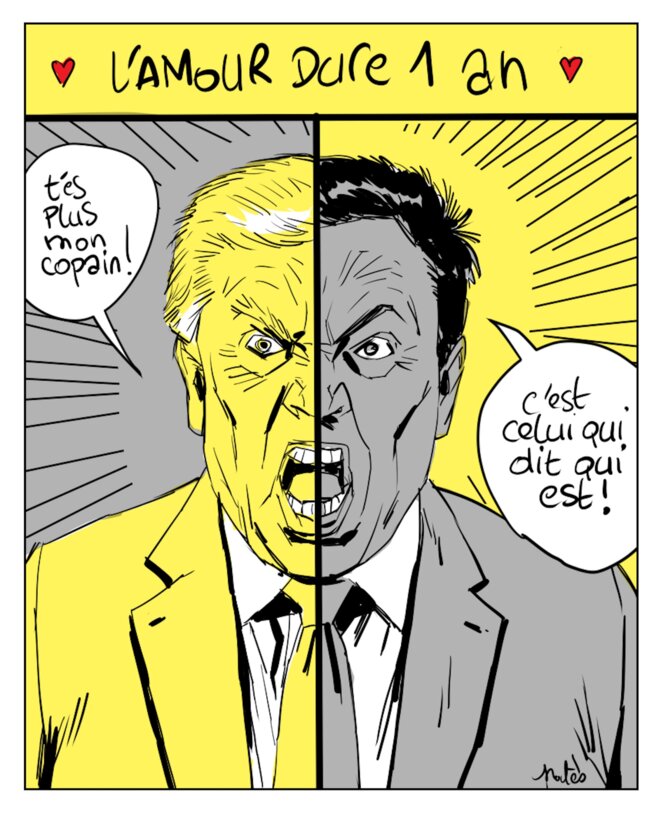 Fin de la bromance...