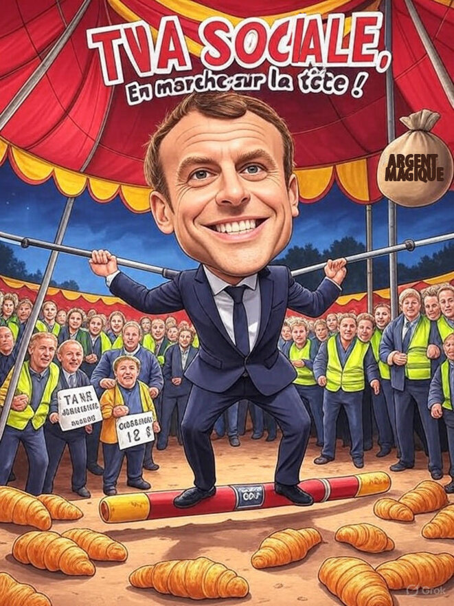 TVA SOCIALE, En marche sur la tête !