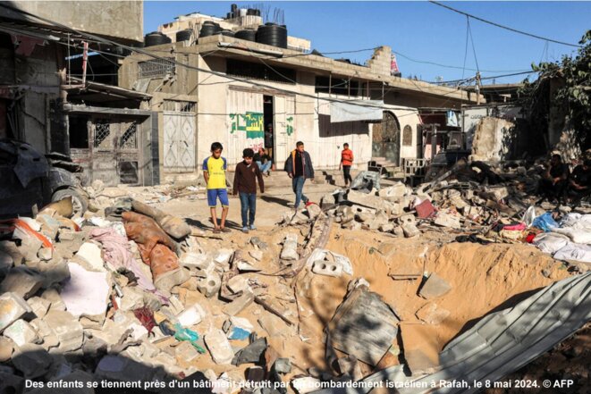 Non à l'invasion de Rafah ! Israël hors de Palestine !