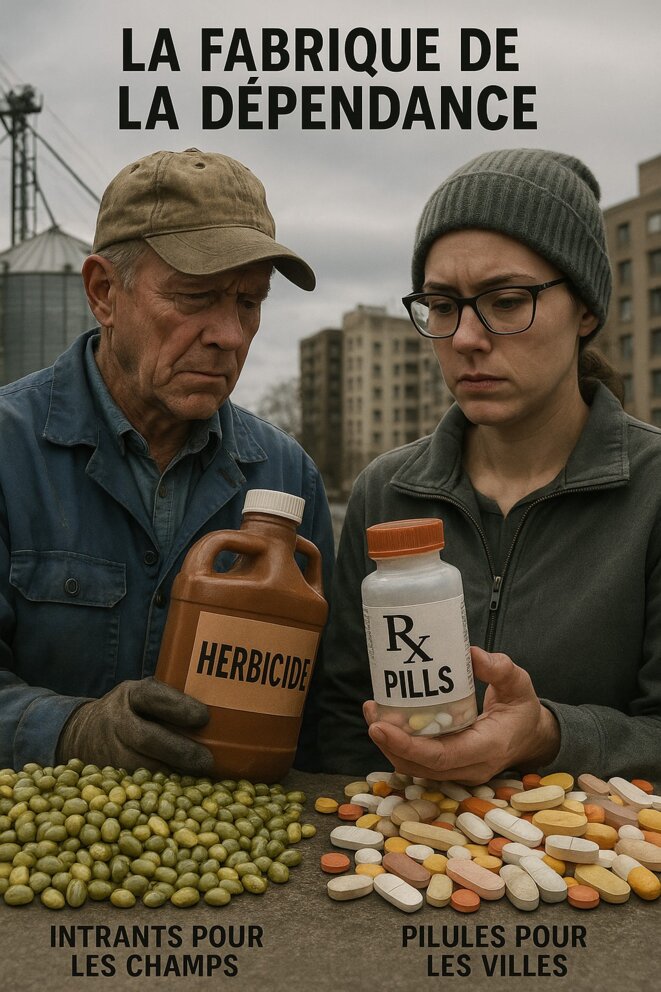 La fabrique de la dépendance : intrants pour les champs, pilules pour les villes