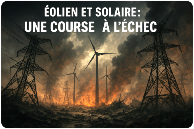 Eolien et solaire  : la France persiste dans l’erreur malgré les signaux d’alerte