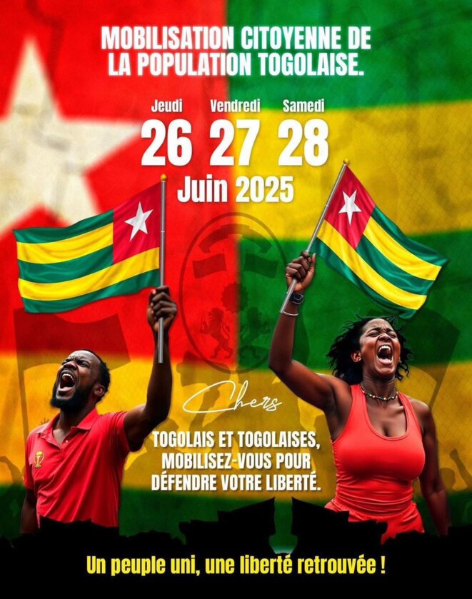 Togo- Antoine A. Randolph : soutien au peuple togolais et à la lutte de sa jeunesse