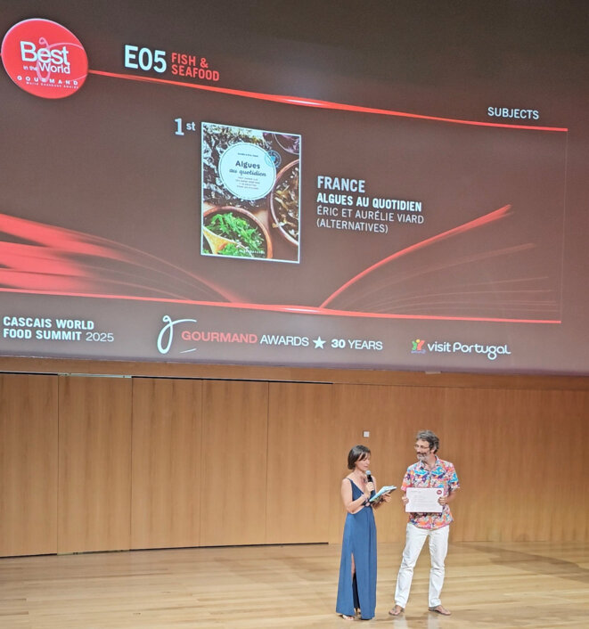 "Algues au quotidien" élu meilleur ouvrage culinaire au monde