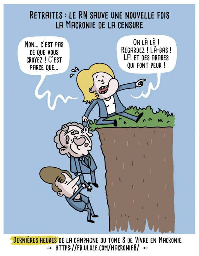 Le RN sauve la Macronie (encore)