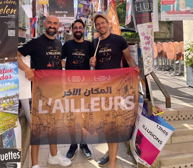 Parade du off : L’ailleurs et ici à Avignon
