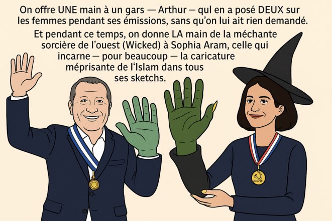 Macron décerne une récompense contre le racisme à un sexiste et une islamophobe