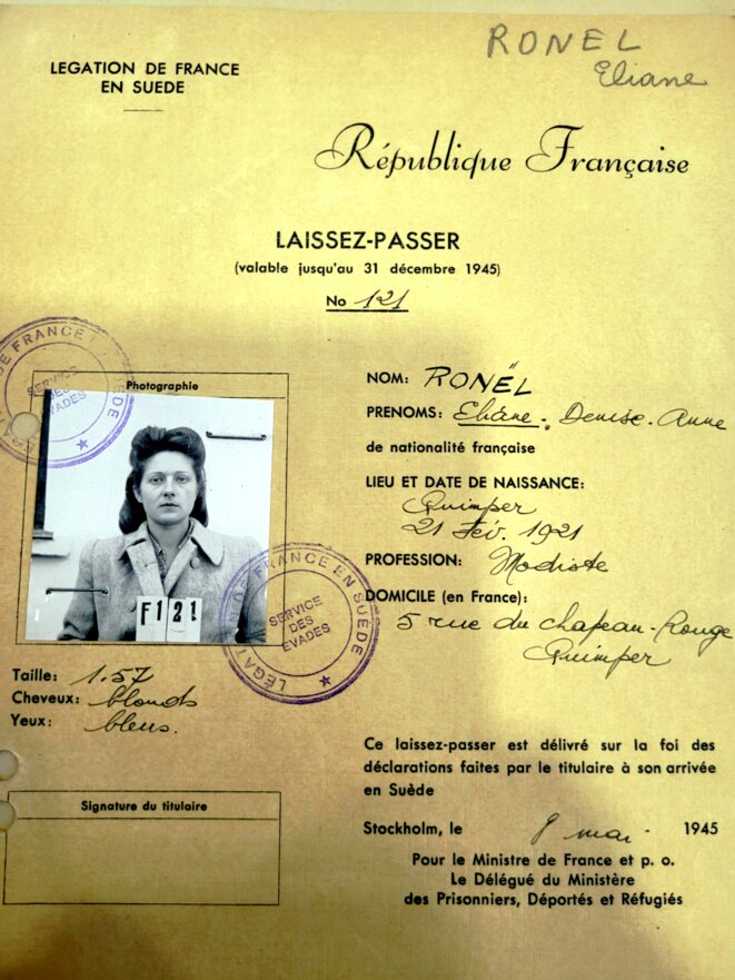 Anna KERVELLA, Eliane RÖNEL-BERTHOME, Marguerite METAYER