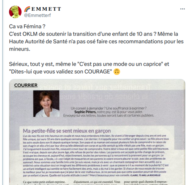 Comment des « terfs » fabriquent un faux transphobe