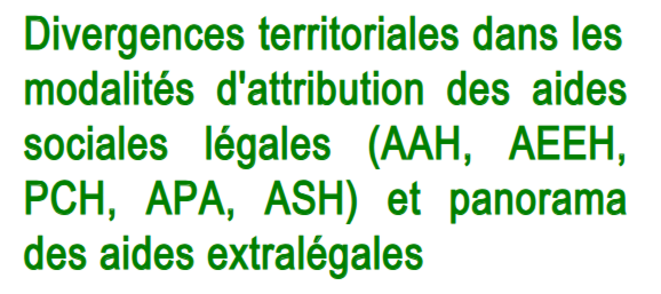 MDPH : uniformisation, fraude ? Le rapport de l'IGAS et de l'IGF 1/2