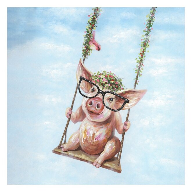 La fugue de ma tête de cochon.