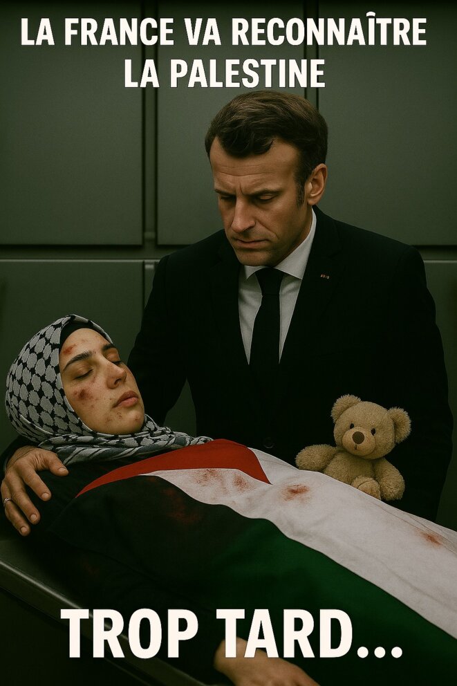 La France reconnait la Palestine...à titre posthume.
