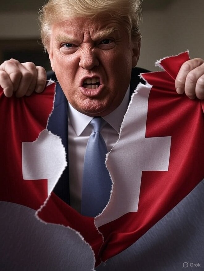 Trump contre la Suisse: écrasons le moustique!