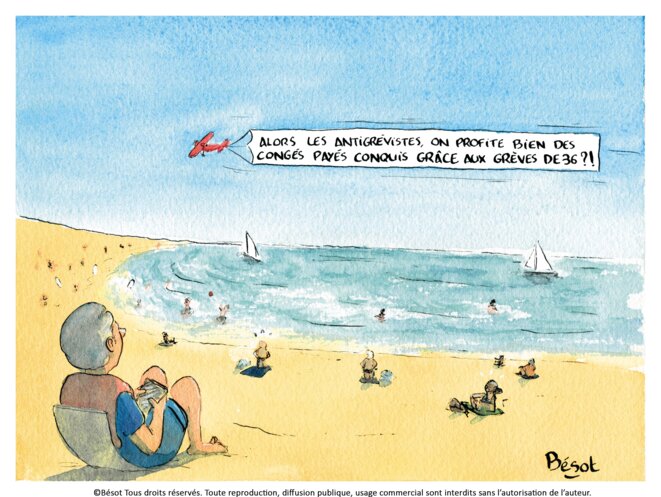 Vive les congés payés ! Vive le Front Propulaire !