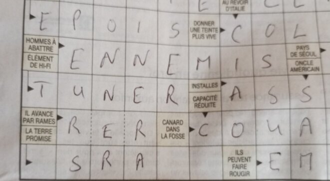 Terre promise en six lettres