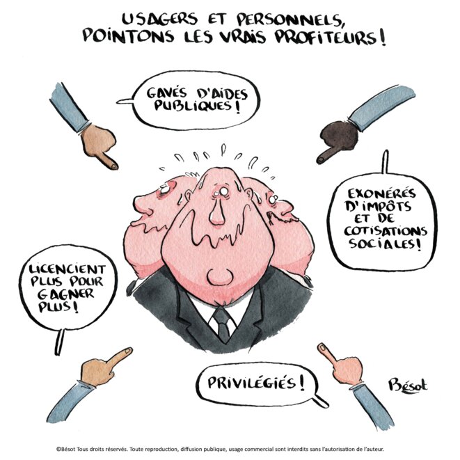 Les profiteurs en col blanc