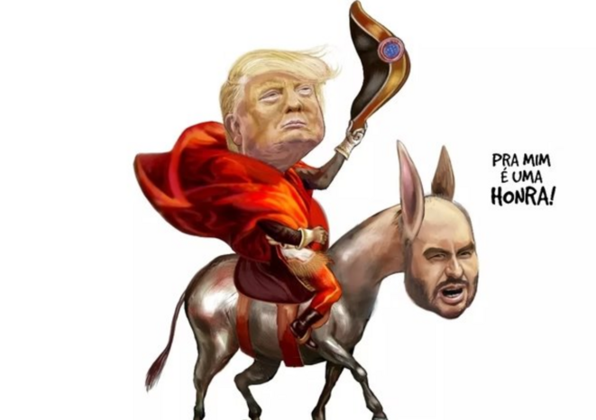 Eduardo Bolsonaro: «Pour moi, c'est un honneur»