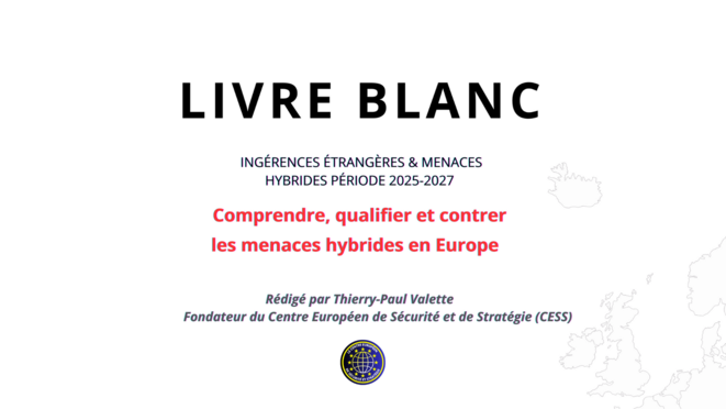 Livre blanc ingérence étrangère du CESS