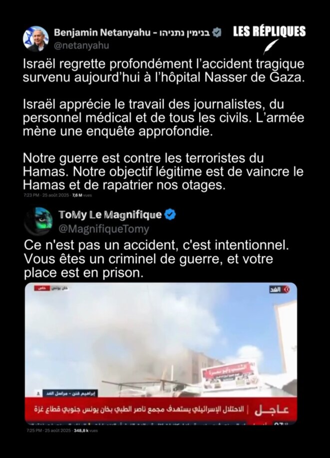 Le boucher de Gaza, ses mensonges, son cynisme