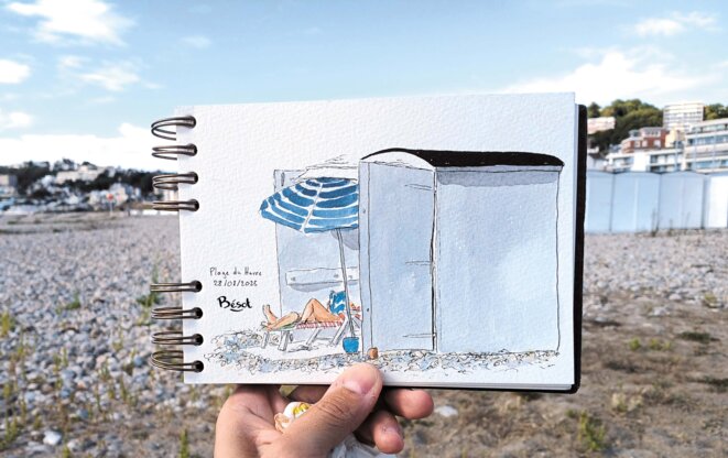 Les cabanes de plage du Havre (2)