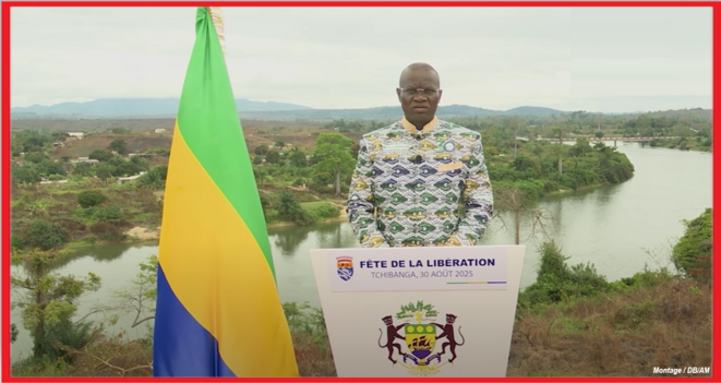 Gabon / Oligui Nguema à Tchibanga : un discours de consolidation