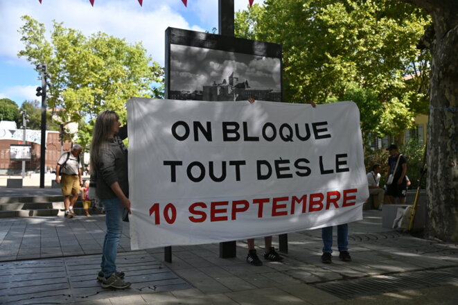 Le 10 septembre, une contestation hybride