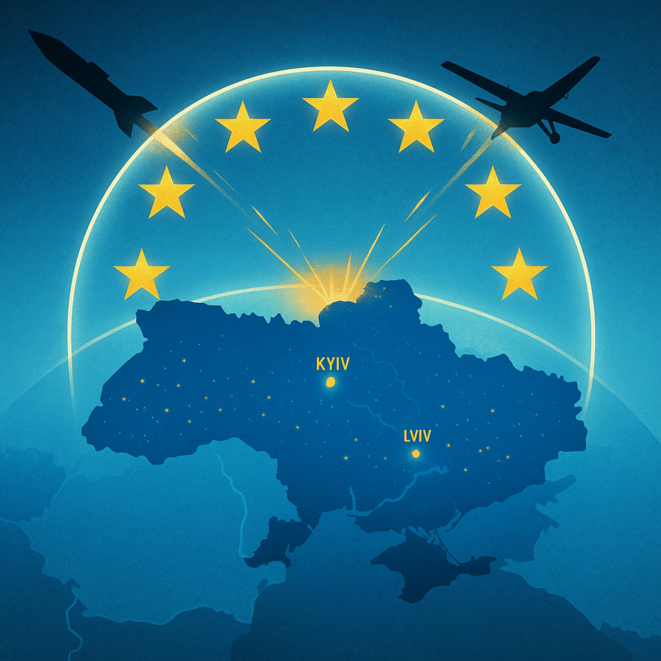 SKYSHIELD : l’Europe veut protéger le ciel ukrainien