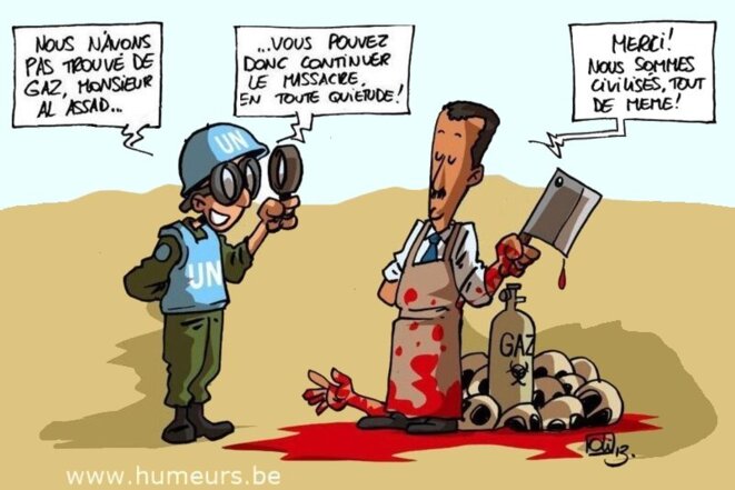 Attaques chimiques en Syrie : Asselineau sème le doute et la confusion