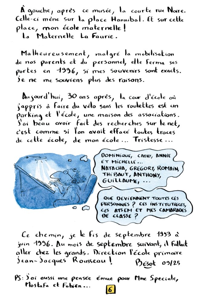 Note de carnet n°27 : Sur le chemin de l'école (1)