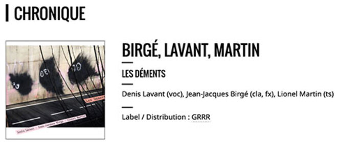 2 CD chroniqués par Franpi Barriaux sur Citizen Jazz