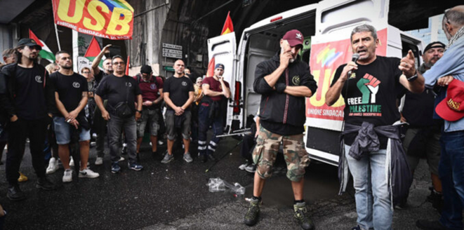 Gênes : entretien avec les dockers mobilisés pour Gaza