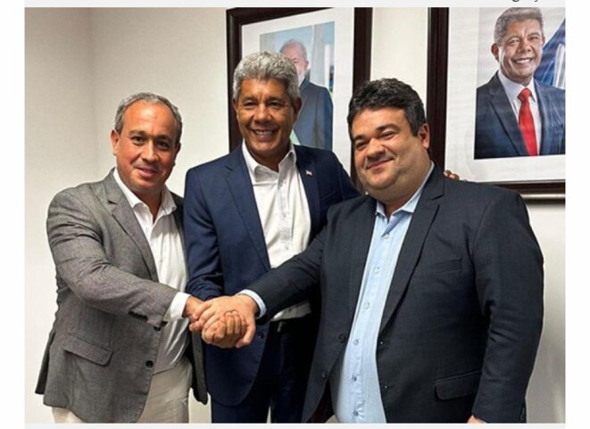 Quand le gouverneur de Bahia, du PT, rit aux éclats avec les parlementaires fascistes