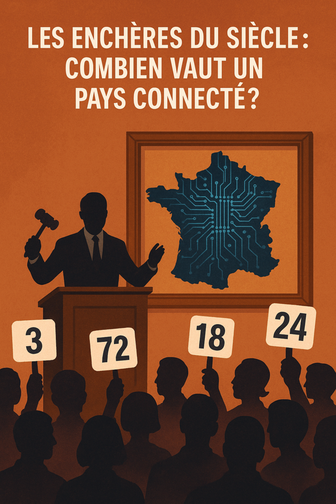 L'enchère du siècle : quel sera le cout des pays connectés ?